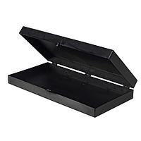 Protektive Pak 57021 ກ່ອງປິດເປີດ VELOSTAT HINGED CONTAINER, 4024, 7" x 3-1/2" x 1"