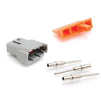 Amphenol SINE Systems ATM04-12PA-KT01 12-Way ATM 12P KI T WEDGE & CONTACTS