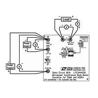 Analog Devices DC901A ຕົວຄວບຄຸມແຮງດັນໄຟຟ້າ - ຕົວຄວບຄຸມແຮງດັນໄຟຟ້າປ່ຽນສະຖານະ LTC3444EDD - ບັກຊີງຊີໂຄໂພວເີ້ຣ ພະລັງງານນ້ອຍ