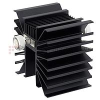 Fairview SA3DMM300W-06   6 dB Fixed Attenuator 7/16 Male To 7/16 Male Directional Up To 3 GHz Rated To 300 Watts With Black Aluminum Heatsink Body