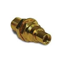 Amphenol RF 262130 ຕົວແປ RF - ໃນຊຸດ MMCX BULKHEAD JACK TO JACK ADAPTER