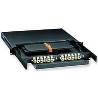 Corning CCS-01U ຕູ້ເຊື່ອມຕໍ່ຮູບແບບ Modular / ຕູ້ເຊື່ອມຕໍ່ Ethernet ຕູ້ເຊື່ອມຕໍ່ Closet Connector ແລະ Splice Housing, ສາມາດຈັດເກັບ 2 ແຜ່ນຕູ້ເຊື່ອມຕໍ່, 2 2R/2S ຂອງ 1 4R/4S ຖານວາງ splice.