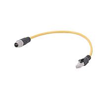 HARTING 0948C0C1756010 Cat 6a M12 X-cod 8-pol st m - RJ45 PUR 1.0m