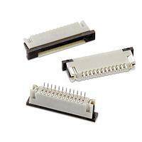 Wurth Elektronik 68612014422 ບອດມາວນທ໌ WR-FPC 1.0mm ZIF 20P ຕິດຕໍ່ດ້ານລຸ່ມ