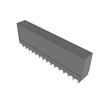 Samtec ESQ-115-12-S-D ລູກບວກສໍເຄດສະຕຣິບສູງ, 0.100" ຊີ້ນ