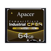 Apacer AP-CF001GRBNS-ETNRG ບັດ Compact Flash Cards Industrial CF6A SLC 24nm Non-DMA Non-Removeable Extended Temp 1GB