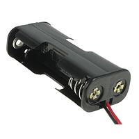 Eagle Plastic Devices 12BH222-GR ຄລິບແບດເຕີຣີ 2 AA CELLS ມີສາຍ 6" LDS