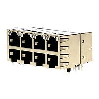 Molex 44170-0001 Stacked RA 8/8/8 STACKED ປ້ອງກັນສະຫນາມດ້ວຍເສັ້ນແສງ