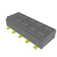 Samtec CLT-105-02-G-D-BE-A ປຸ່ມຕິດຕັ້ງລະດັບຕ່ຳປຸ່ມສອງດ້ານ