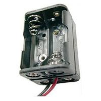 Eagle Plastic Devices 12BH543A-GR ຖານຖືຖີ່ມແບດເຕີຣີ 4N ສາຍສີດຳ