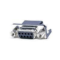 Amphenol Commercial Products L177SDE09SA4CH3F ຕົວເຊື່ອມ D-Sub - ຄວາມໜາແຮງມາດຕະຖານ D-SUB