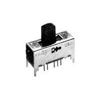 Alcoswitch - TE Connectivity MSSA2450G04 ສະຫນັບສະຫນູນ SLIDE SWITCH