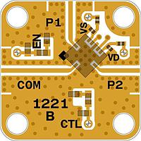 Quantic X-Microwave XR-B9N4-0404D ບອດປະເມີນຜົນ Switches, ADRF5026SMT