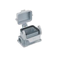 HARTING 09300062296 ກອງປົງຕິດຜິວພື້ນ HSG HAN 6B ທາງເຂົ້າ 2 ດ້ານ