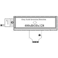 DISPLAY VISIONS EA TFT052-41ATS ໂມດູນຈໍ TFT LCD 5.2" TFT-24 Bit, ມີ PCAP