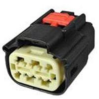 Aptiv 13737245 ຕໍ່ຕໍ່ລົດຍນຕິກ 10 ທາງ ຜູ້ຍິງ APEX 150 ປິດກັນນ້ຳ ສີດຳ CONN