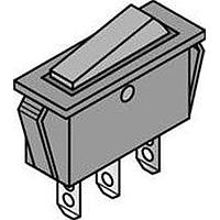 Mountain Switch 103-7047-EV ສະຫນັບສະຫນູນ Rocker ແສງແດງ