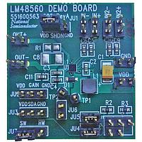 Texas Instruments LM48560TLEVAL ເຄື່ອງເພີ່ມສຽງ Audio Amplifier LM48560TL EVAL BRD