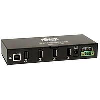 Tripp Lite U223-004-IND USB 2.0 4Port Ind USB 2.0Hub HD 15kV ESD Immunity