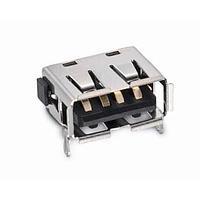 Wurth Elektronik 614104150121 ຕໍ່ຕໍ່ USB Type A WR-COM USB THT 1.2mm Type A RvsHztl
