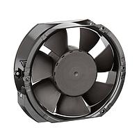 ebm-papst 6424 ພັງລົມ Axial DC Tubeaxial, 172x150x51mm, 24VDC, 241.3CFM, 18W, 57dBA, 3400RPM, Ball