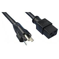 Qualtek Electronics 228003-01 ສາຍພະລັງ AC PWR CORD 8' 2" BLK
