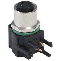 Bulgin PXMBNI08RAF03APCM8 ມຸມຂວາ M8 A-coding 3 Pins ຜູ້ຍິງ Right Ang