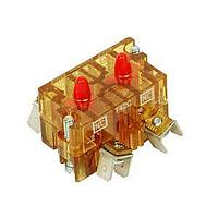 Eaton 10250T42EC 2 NO 2NC ລະດັບຕົວຕັ້ງ LOGIC AMB Cont blck SPADE TERM