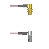 Amphenol Custom Cable Q-2P05G0005108i ສາຍສະບັບ RF SMA-RJB/HDBNC-RP G316 108I