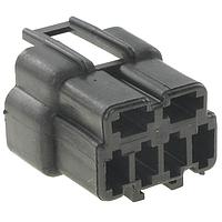 Aptiv 06288700 ຕົວເຊື່ອມ 6P ຜູ້ຊາຍ ສີດຳ 56 ຊຸດ UNSEAL