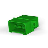 AMP Connectors - TE Connectivity 171190-2 ກອງຫົວຂໍ້ແລະກອງສາຍສະໜອງ FF 250 TAB HSG 6P NYLON ສີຂຽວ