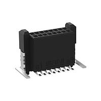 ERNI - TE Connectivity 454925-E ຫົວຂໍ້ 16-PIN, ຕັ້ງຕົ້ນ, SMT