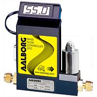 Aalborg GFC 47 Mass Flow Controller (0-100%, 600ms, 3/8")
