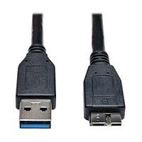 Tripp Lite U326-003-BK ສາຍ USB / ສາຍ IEEE 1394 3FTUSB3 A/MICRO-B CBL