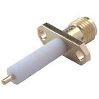 HUBER+SUHNER 23_SMA-50-0-13/111_NE ຕົວເຊື່ອມ SMA ປະກອບກັບຟແລງກົງກັນ jack(f)