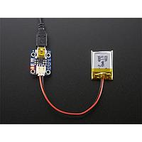 Adafruit 1905 ຕູ້ຊາຍແບດເຕີຣີຂະໜາດນ້ອຍສໍາລັບລິໂປພ້ອມກັບປະຕູ USB ຂະໜາດນ້ອຍ-B