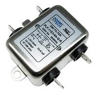 Adam Tech PLF-11E3-6A-Q-R Power Line Filters EMI/RF Line Filter, 115/250VAC 6A, small outline, chassis mount