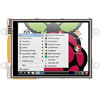 4D Systems 4DPI-32-II ອຸປະກອນຕໍ່ຕ້ານ 3.2", 320x240 ພິກເຊວ Raspberry Pi Rev 2