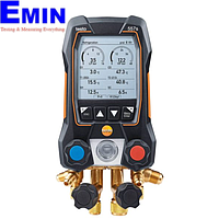 TESTO 557S ເຄື່ອງວັດແທກຄວາມດັນຂອງເຄື່ອງເຮັດຄວາມເຢັນ 4-way valve block (Bluetooth)