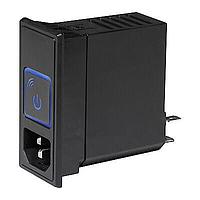 Schurter 3-137-412 ໂມດູນ Smart IEC Appliance Inlet, Protection Class I, 10A / 250 VAC, 50Hz, C14, ແສງພື້ນຫຼັງ RGB, Smart API, ສາມາດເຂົ້າກັບ V-Lock