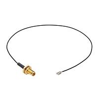 Molex 73230-6240 ການປະກອບສາຍ RF SMA Bulkhead IP68 Jack-to-I-PEX MHF I LK Plug, ສະຕິກເລກສາຍ 1.13mm, ຄວາມຍາວສາຍ 305.00mm, 50 Ohms