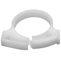 HellermannTyton SNP1910M4 ຄລິບຢືບທ່ອງສາຍ Conduit Clips Snapper Hose Clamp, ສະຕິກ 0.88 - 1.0" ຂະໜາດກ້ອງ, POM, ສີຂາວ, 1000 ຊຸດ/ກະດູກ