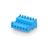 AMP Connectors - TE Connectivity 3-644726-6 ການປະກອບ Receptacle 06P MTA100 CONN ASSY W/TB LF