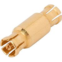 Amphenol SV Microwave 3290-4003 ຕົວແປ RF - ໃນຊຸດ SMPM F ເຖິງ F ຕົວແປ Bullet Bullet
