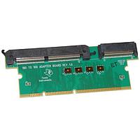 Texas Instruments TMDSADAP180TO100 ບອດຕໍ່ຂໍ້ 180 ຫາ 100 ພິນ DIMM Adapter