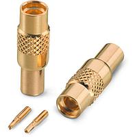 Wurth Elektronik 66029021110820 ຕົວເຊື່ອມສາຍສະເພາະ WR-MMCX RG405 .085 ST JACK HND-FMBL CBL