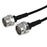Fairview FMC0101195 N Male to N Male Cable LMR-195 Coax with Times Microwave Connectors