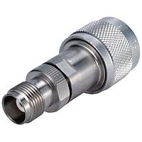 HUBER+SUHNER 33_N-TNC-50-51/1--_UE ຕົວແປ RF - ລະຫວ່າງຊຸດ N ແພລັກ (ຜູ້ຊາຍ) ໄປຫາ TNC ຈັກ (ຜູ້ຍິງ)