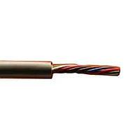 Alpha Wire 1896L SL002 ການສື່ສານແລະການຄວບຄຸມ 20 AWG 3 ສາຍນໍາສົ່ງ, ບໍ່ມີການປົກຄຸມ 500ft ມົດສີຫນັງ