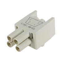 HARTING 09465004401 ຕົວເຊື່ອມ HPP V4 Power crimp insert 48V/12A 4p